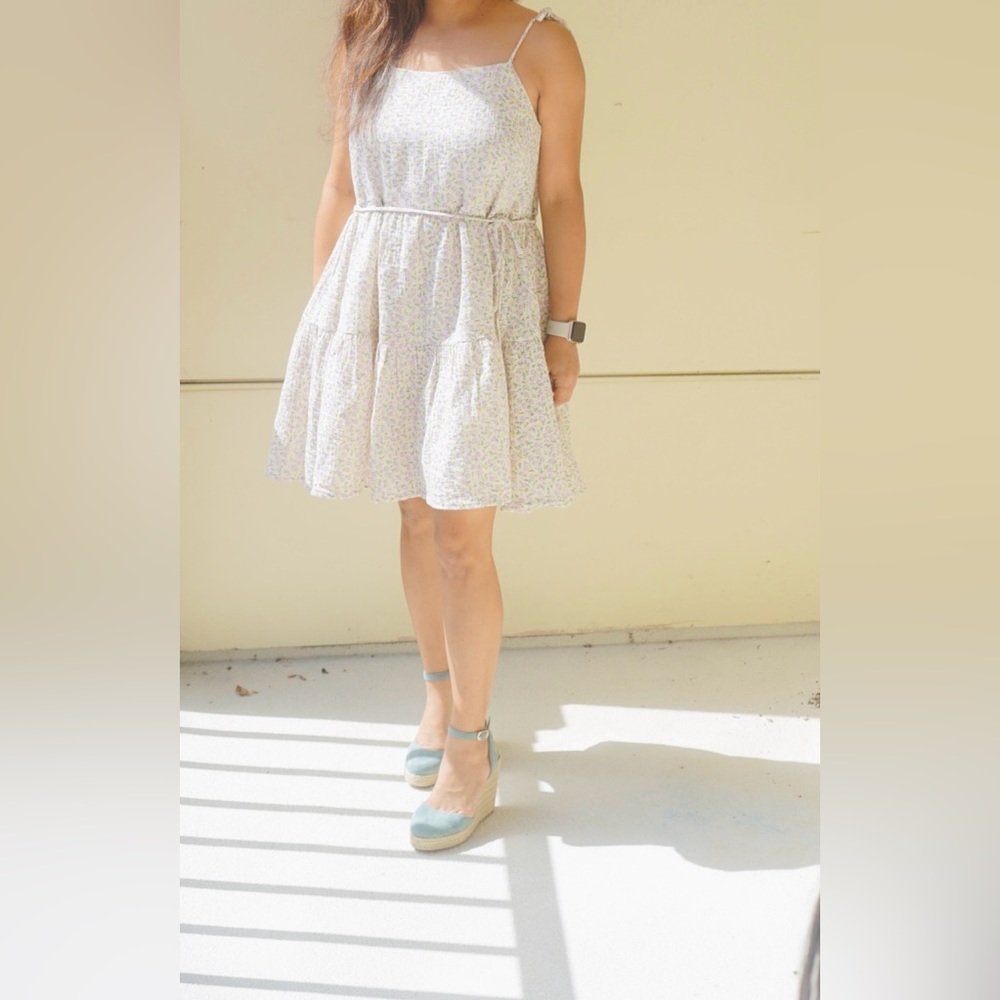 Lulu’s-Cotton Floral Mini Dress